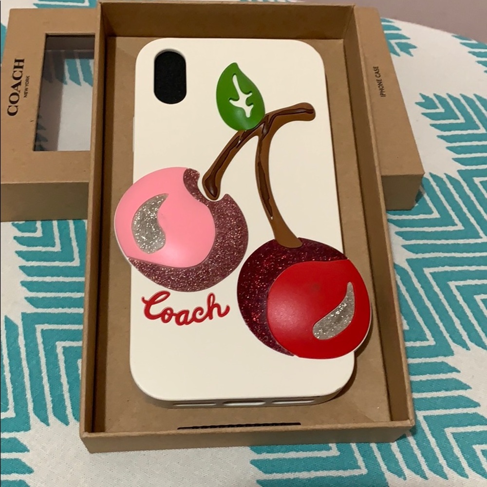 Coach iPhone XR case